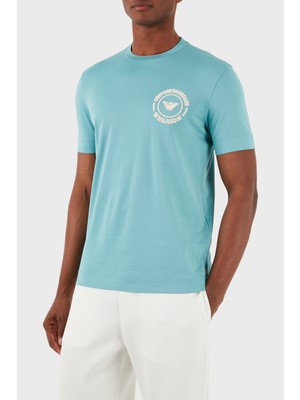 Emporio Armani Pamuklu Regular Fit Bisiklet Yaka T-Shirt 3D1Tg8 1Jocz 0752
