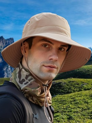 Tezzgelsin Uv Korumalı Su Geçirmez Yazlık Safari Şapka