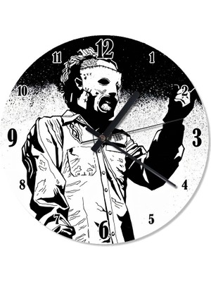 Ekart Corey Taylor Slipknot Dekoratif Duvar Saati