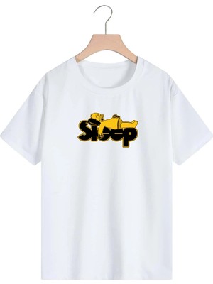 Hanclo Sımpson Baskılı Oversize Tshırt