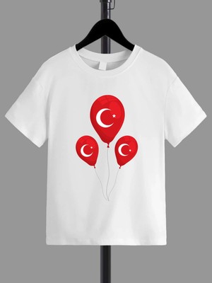 Hanclo Rahat Kalıp Pamuklu Baskılı Çocuk T-Shirt