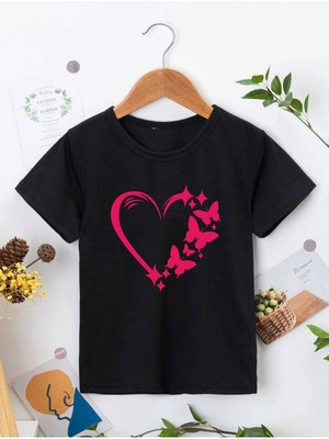 Hanclo Rahat Kalıp Pamuklu Baskılı Çocuk T-Shirt