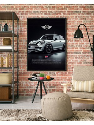 Avelon Premium Mini Cooper Hatchback Ikili Poster Seti 42 x 29,7 cm