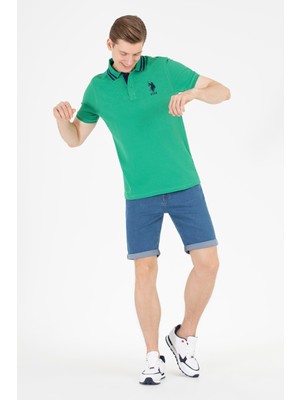 U.S. Polo Assn. Erkek Mavi Şort (Jean) 50264302-DN0022
