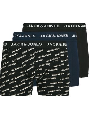 Jack & Jones Jacbrıan Trunks 3 Pack Ln Styd Erkek Lacivert Giyim boxer 12270763-04