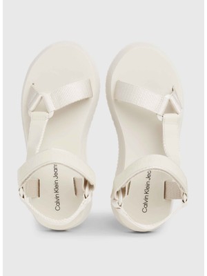 Calvin Klein Bej Kadın Sandalet YW0YW01353ACF