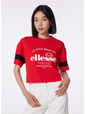 Ellesse T-Shirt, Xs, Kırmızı