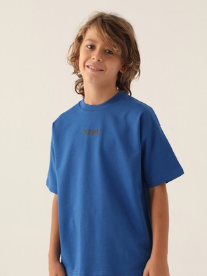 Kappa Erkek Çocuk Mavi T-Shirt
