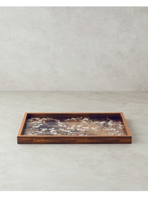 English Home Alonza Dekoratif Tepsi Gold
