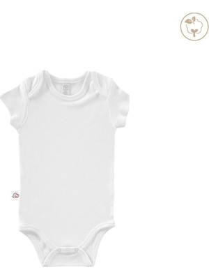 Tiny Lamb Beyaz Renk Bodysuit Kısa Kollu 5'li Set  %100 Pamuk  Beyaz Renk Bebek Atleti Seti