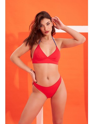 Loya Kırmızı Nia Tek Alt Bikini