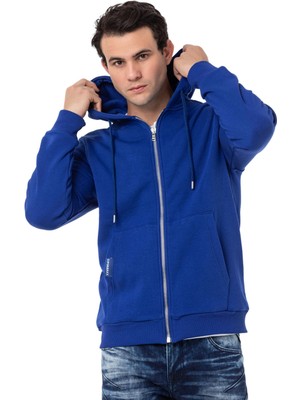 Cipo & Baxx CL556 Erkek Basic Zip Sweatshirt