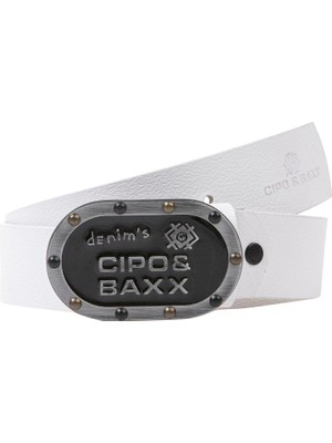 Cipo & Baxx CG193 Erkek Deri Kemer