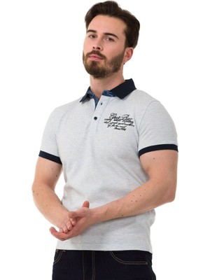 Cipo & Baxx CT767 Yazılı Polo Yaka Tişört