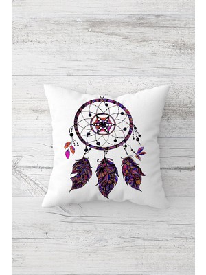 Pelangi Iskandinav Renkli Tüy Çift Tarafı Baskılı Gizli Fermuarlı Yastık Kılıfı Kırlent Koltuk Yastık Kılıfı