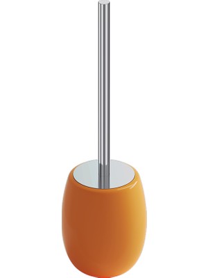 Bocchi Uovo 3023-021-0011 Seramik Wc Fırçalığı Parlak Mandalina Sarısı