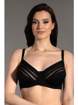 Cotonhause Kadın Siyah Toparlayıcı Sütyen 348070