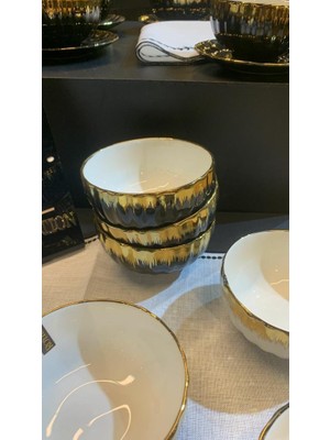 Roy Kıng Avangarde Kase Black Gold