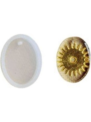 Depposite Epoksi Silikon Kalıp Minik Boy Oval Model