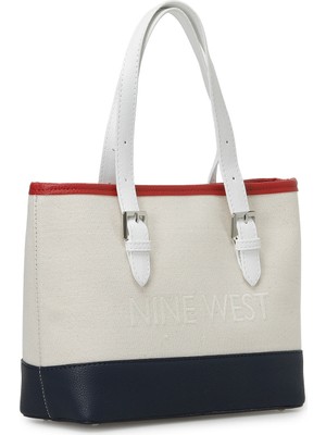 Nine West Clorebag 4fx Ekru Multı Kadın El Çantası