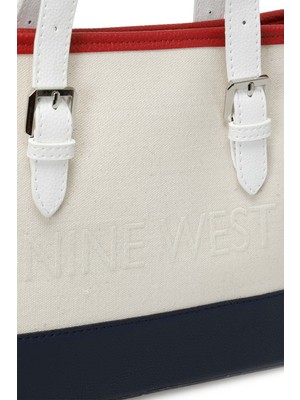 Nine West Clorebag 4fx Ekru Multı Kadın El Çantası