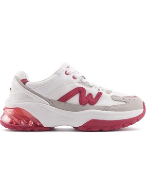 Nine West Jeremy2 4fx Beyaz Kadın Sneaker