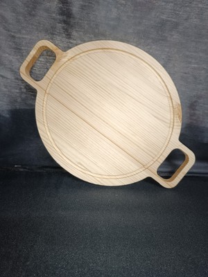 Mn Wooden Ahşap Kulplu Tepsi