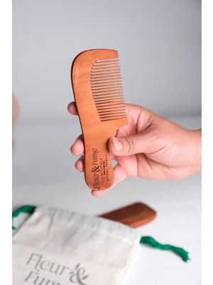 Fleur & Fume Doğal Kiraz Ağacı Bebek Tarak