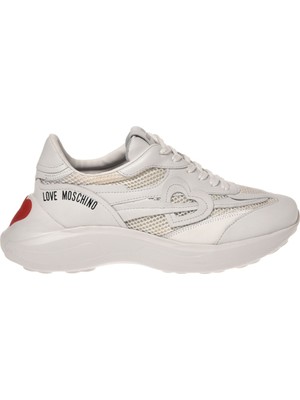 Love Moschino Beyaz Kadın Sneaker JA15366G1IIQA