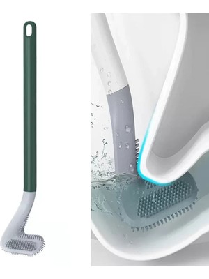 Yenimiyeni Golf Şekil Silikon Banyo Tuvalet Klozet Fırçası