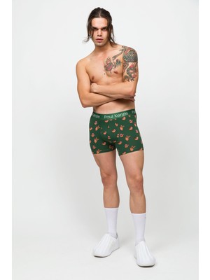 Paul Kenzie Desenli Erkek Boxer Christmas Collection Lazymas