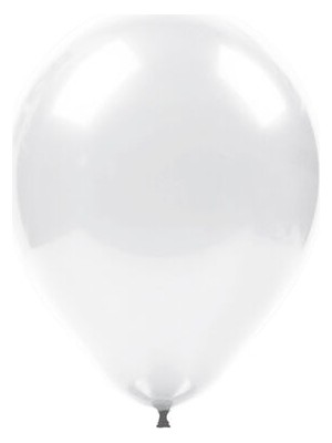 Kikajoy Beyaz Metalik Balon Pako Baskısız 12 " 100LÜ