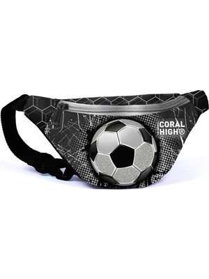 Coral High Kids Futbol Desenli Bel Çantası 11529