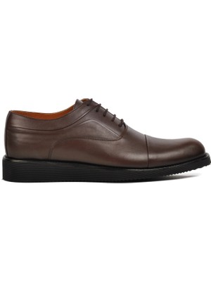 Ayakmod Premium 32944 Kahve Deri Erkek Casual Ayakkabı