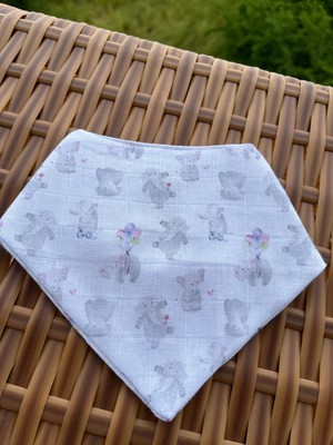 Mugasa -Bebek Müslin Önlük Fular  Pamuk