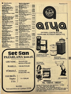 Hasyılmaz Izmir 1982-1983 Meslek Reklam Ilanı Efemera S471