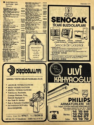 Hasyılmaz Izmir 1982-1983 Meslek Reklam Ilanı Efemera S171