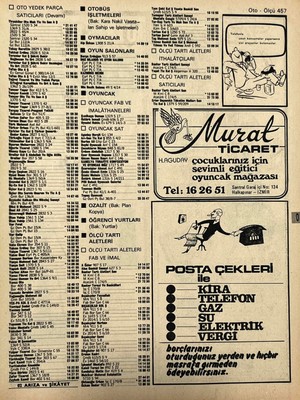Hasyılmaz Izmir 1982-1983 Meslek Reklam Ilanı Efemera S457