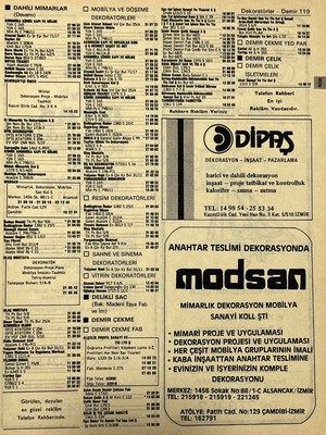 Hasyılmaz Izmir 1982-1983 Meslek Reklam Ilanı Efemera S119