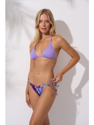 Pierre Cardin Boyundan Bağlamalı Ince Askılı Üçgen Bikini Takımı
