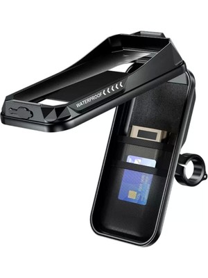 Nukrotech M30 Suya Dayanıklı Gidon Bağlantılı Telefon ve Aksesuar Çantası