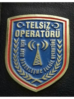 Aldatmaz Telsiz Operatörü,amatör Telsizci,cüzdan Rozeti Al.sadece Çağrı Kodu Bulunan Alabilir.sivile Satılmaz.