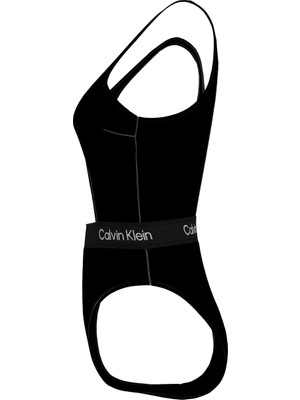 Calvin Klein Siyah Kadın Mayo Cut Out One Pıece - Rp KW0KW02357BE