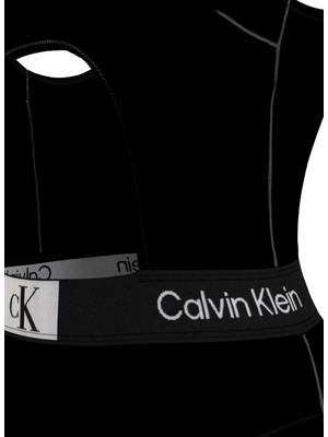 Calvin Klein Siyah Kadın Mayo Cut Out One Pıece - Rp KW0KW02357BE