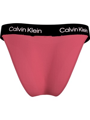 Calvin Klein Pembe Kadın Bikini Alt Cheeky Hıgh Rıse Bıkını KW0KW02351T