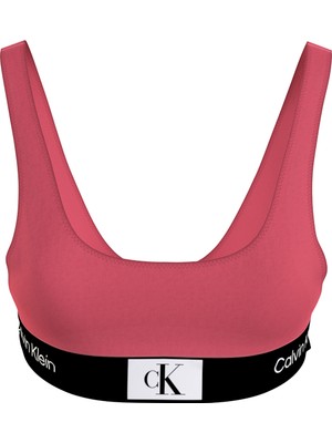 Calvin Klein Pembe Kadın Bikini Üst Bralette-Rp KW0KW02354TBK