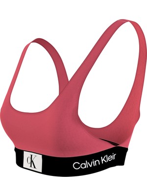 Calvin Klein Pembe Kadın Bikini Üst Bralette-Rp KW0KW02354TBK