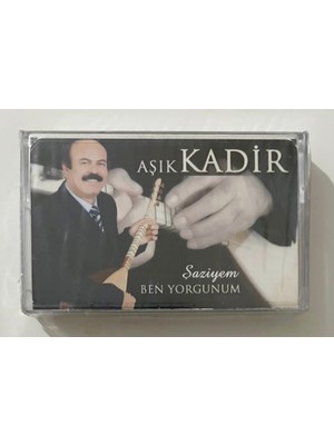 Aşık Kadir – Şaziyem Ben Yorgunum Kaset (Jelatininde Sıfır Orjnal Dönem Baskı Kaset)