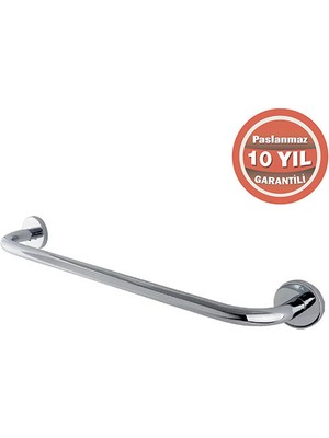 Çelik Banyo D10 017 Paslanmaz Pirinç Dilek Uzun Havluluk 50 cm