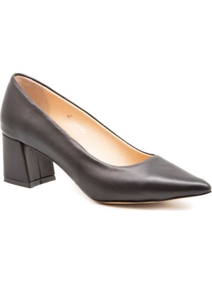 Gedikpaşalı Nsh 974 Siyah Kadın Klasik Ayakkabı Kadın Klasik